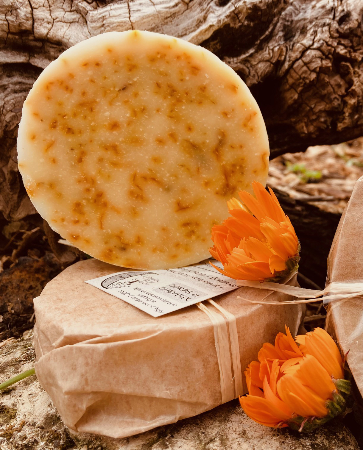 savon paléo suif doux naturel corps cheveux